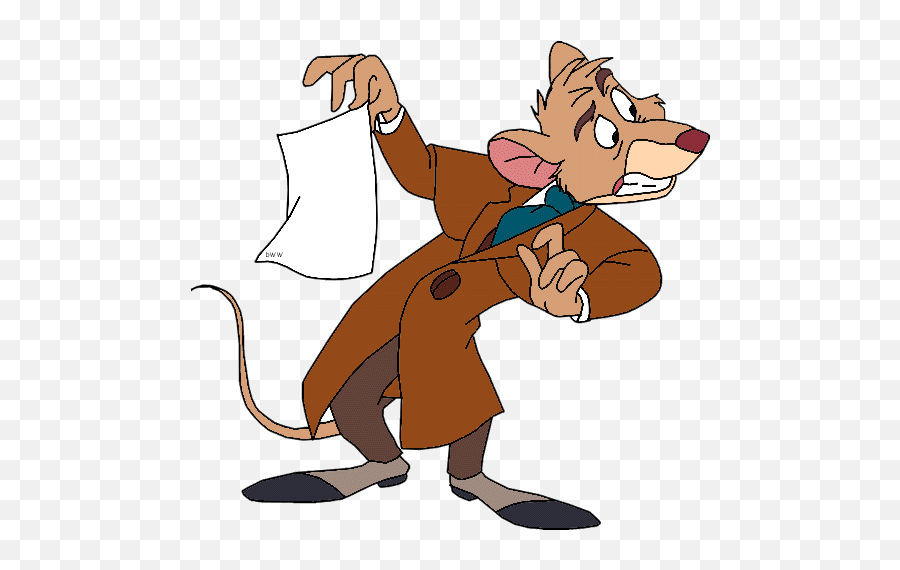 The Great Mouse Detective Clip Art - Great Mouse Detective Png Emoji,Basil Emoji