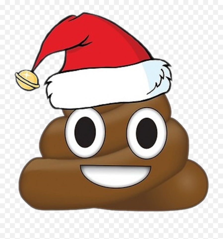 Download Hd Merry Christmas Poop Emoji Transparent Png Image - Merry Christmas Poop Emoji,Merry Christmas Emoji