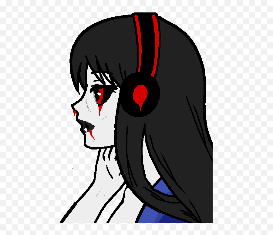Pixilart - Anime Girl Easy Drawing Emoji,Emoji Vampire