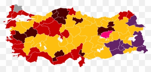 2019 Turkish Local Election Map - Krmz Et Üreticileri Birlii Emoji,How To Make An Emoji Cake