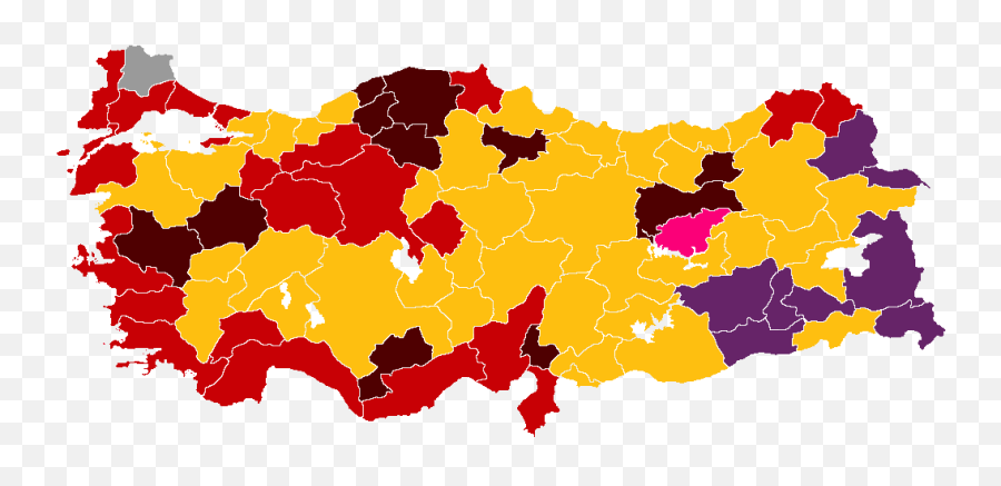 2019 Turkish Local Election Map - Krmz Et Üreticileri Birlii Emoji,How To Make An Emoji Cake