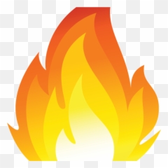 Flame Clipart Inferno - Transparent Background Icon Emoji
