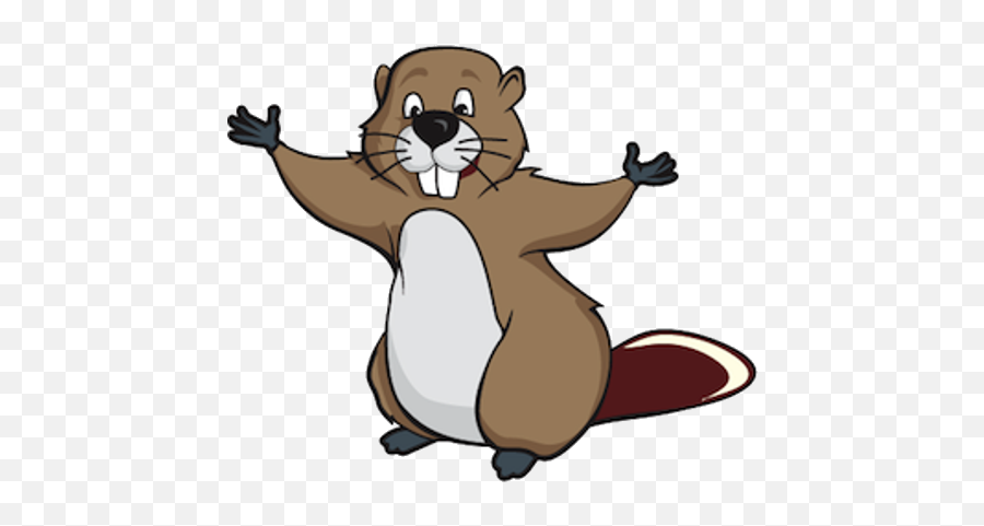 Beaver Png Clipart - Cartoon Beaver Emoji,Beaver Emoji