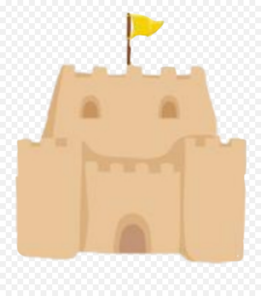 The Newest Sand - Castle Stickers On Picsart Sand Emoji,Flag Castle Emoji