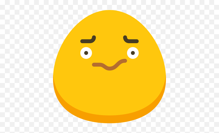 Worried - Icon Emoji,Worried Emoticon