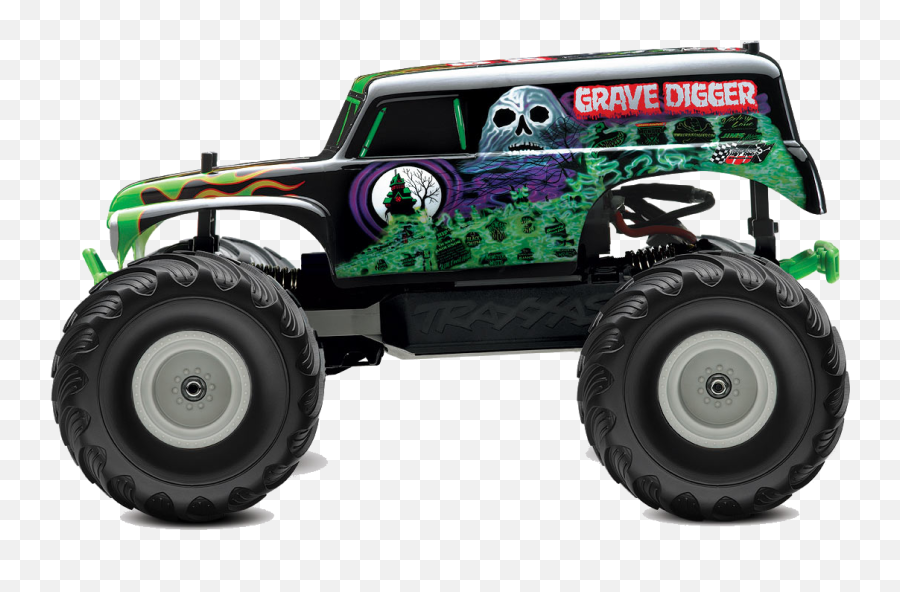 Grave Digger Monster Truck Clipart - Grave Digger Monster Truck Png Emoji,Monster Truck Emoji