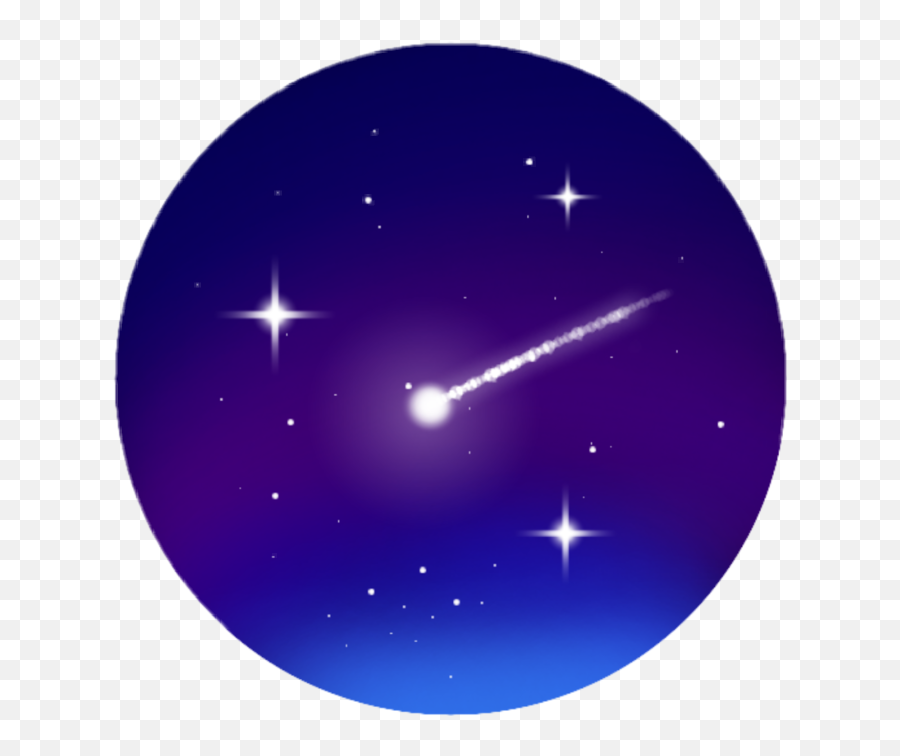 Shooting Star Sticker Challenge On Picsart - Black Background Shooting Star Png Emoji,Falling Star Emoji