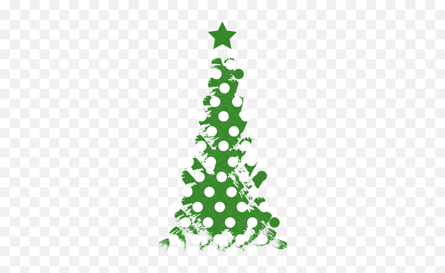 Dotted Grunge Pine Tree - For Holiday Emoji,Pine Tree Emoji