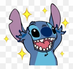 Stitch Sticker New Blue - Stitch Cute Disney Emoji,Stitch Emoji