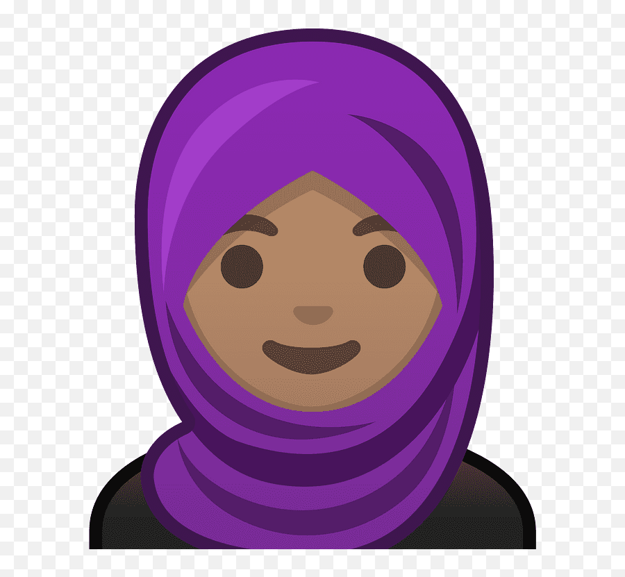 Woman With Headscarf Emoji Clipart - Emoji,Eyelash Emoji