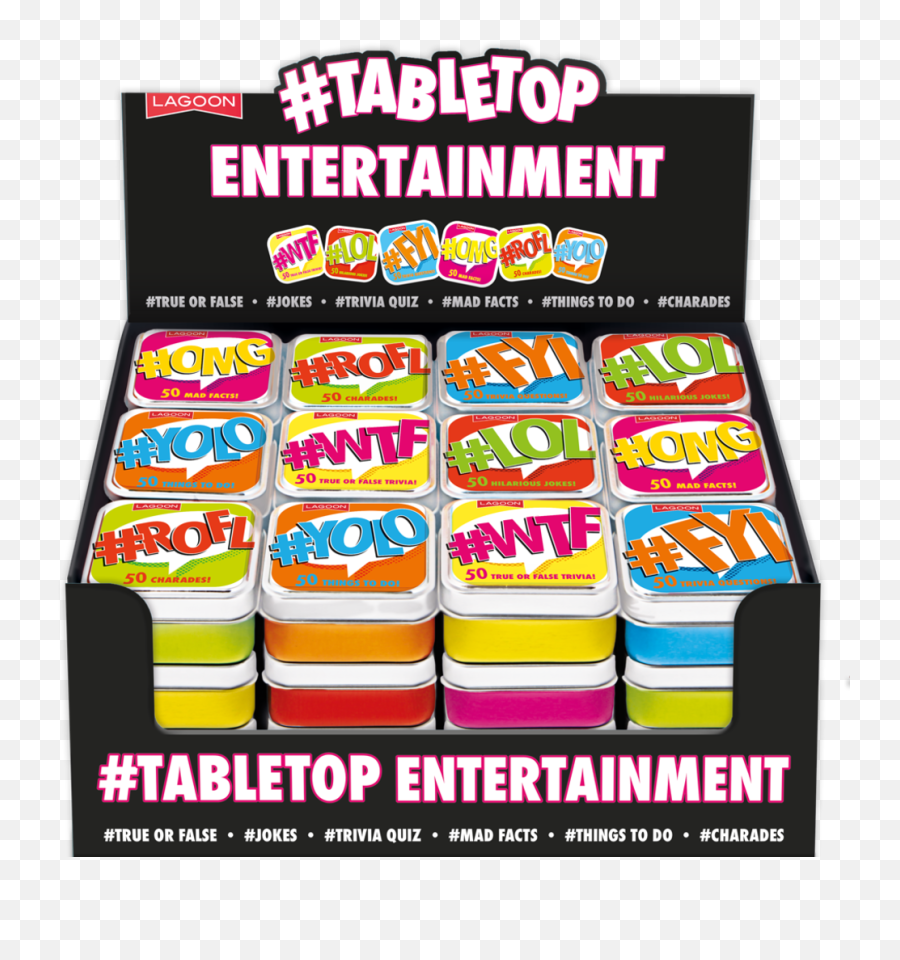 The Lagoon Group Tabletop Omg Game - 50 Mad Facts Language Emoji,Facts About Emojis