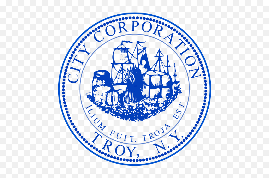 Seal Of Troy New York - City Of Troy Ny Logo Emoji,New York Emojis