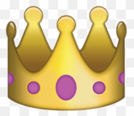 Whatsapp Emoji Clipart - Transparent Crown Emoji Png,Whatsapp Emoji Meaning