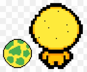 Pixilart - Binding Of Isaac Pixel Art Emoji,Cheese Emoticon