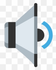 Speaker With One Sound Wave Emoji For Facebook Email Sms - Groundandpound Rosie,Sound Emoji