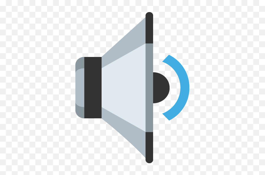 Speaker With One Sound Wave Emoji For Facebook Email Sms - Groundandpound Rosie,Sound Emoji