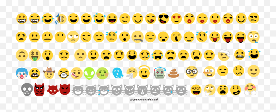 New Smiley Emojis 2018 With Vector Files - Smiley,New Emojis 2018