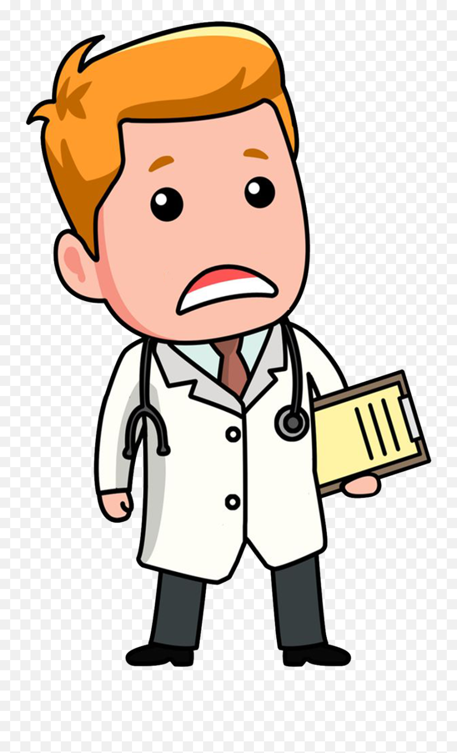 Sad Doctor Clipart - Doctor Clipart Emoji,Female Doctor Emoji