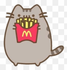 Pusheen Mcdonalds Transparent Png - Pusheen Png Emoji,Mcdonalds Emojis