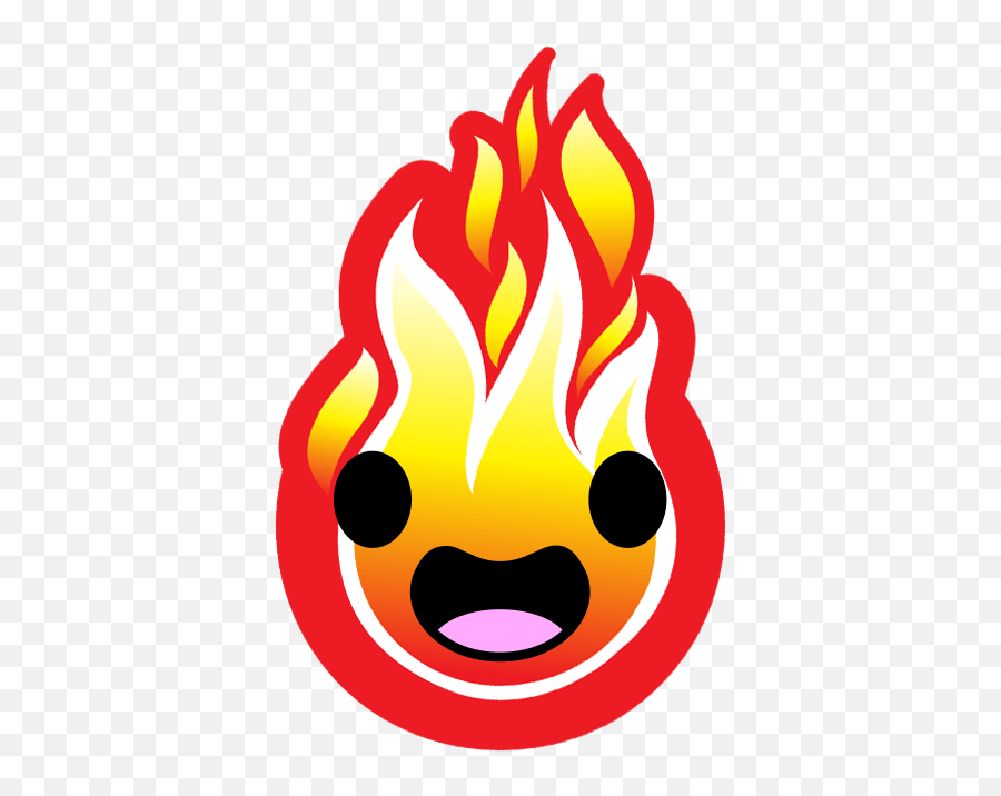 Download Hot Fire Flame Emojis Messages Sticker - Transparent Background Hot Flames,Fire Emoji Png