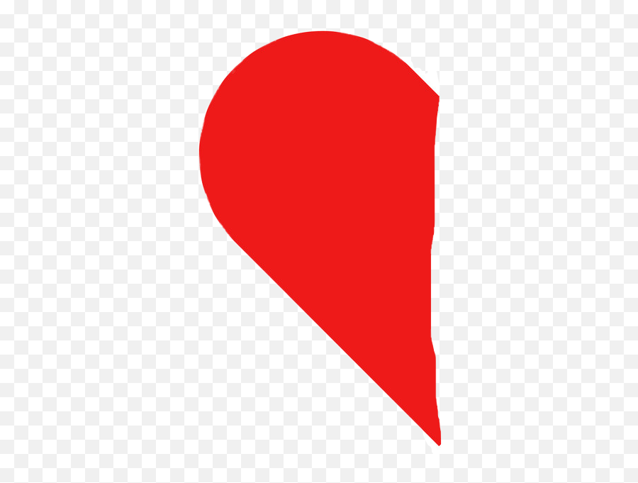 Halfheart Freetoedit - Clip Art Emoji,Half Heart Emoji