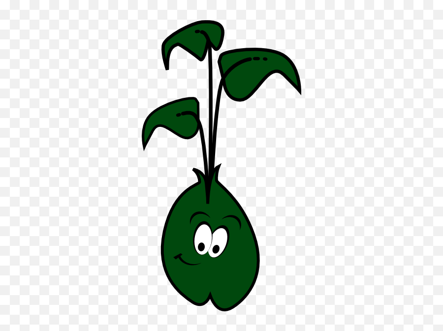 Plant Emoji Png Picture - Alfalfa Sprout Cartoon,Bean Sprout Emoji