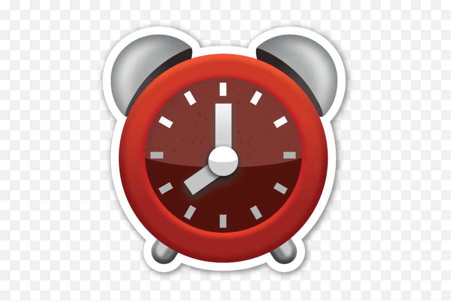 Alarm Clock - Alarm Clock Emoji Transparent,Clock Emoji