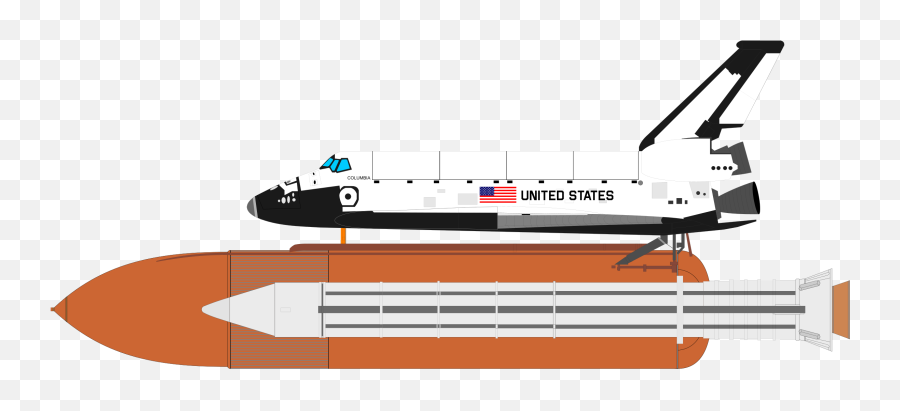 Space Shuttle Vector Graphic Image - Space Shuttle Vector Png Emoji,Boat Moon Emoji