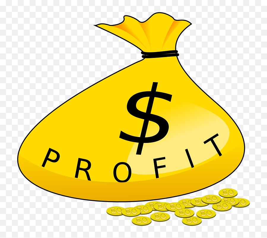Money Bag Profit - Profit Clip Art Emoji,Cash Bag Emoji