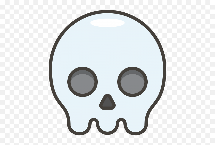 Download Skull Emoji - Skull,Emoji Skull
