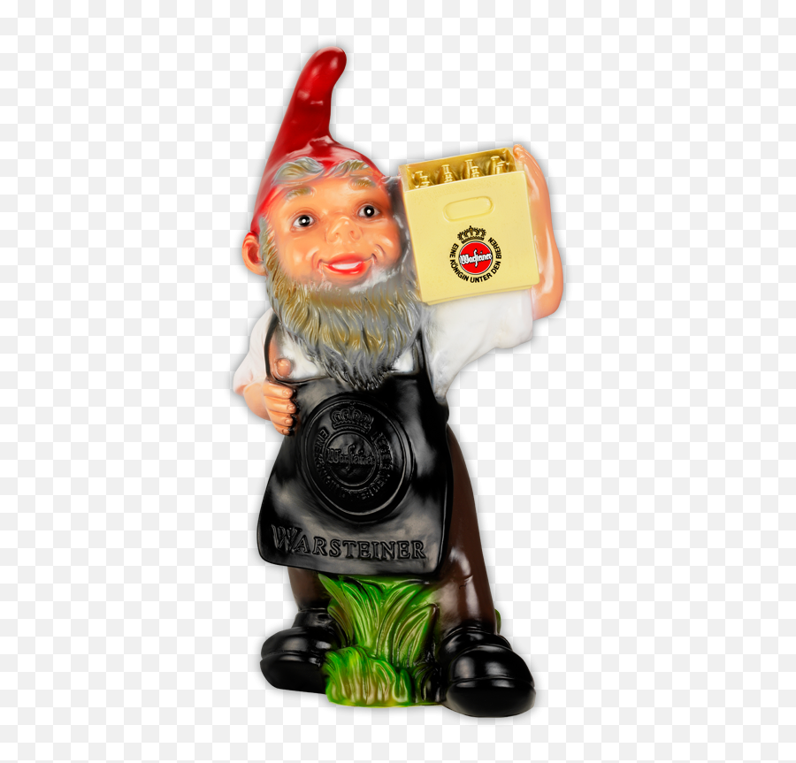 Garden Gnome Warsteiner Beer Dwarf - Tuinkabouter Bier Emoji,Garden Gnome Emoji