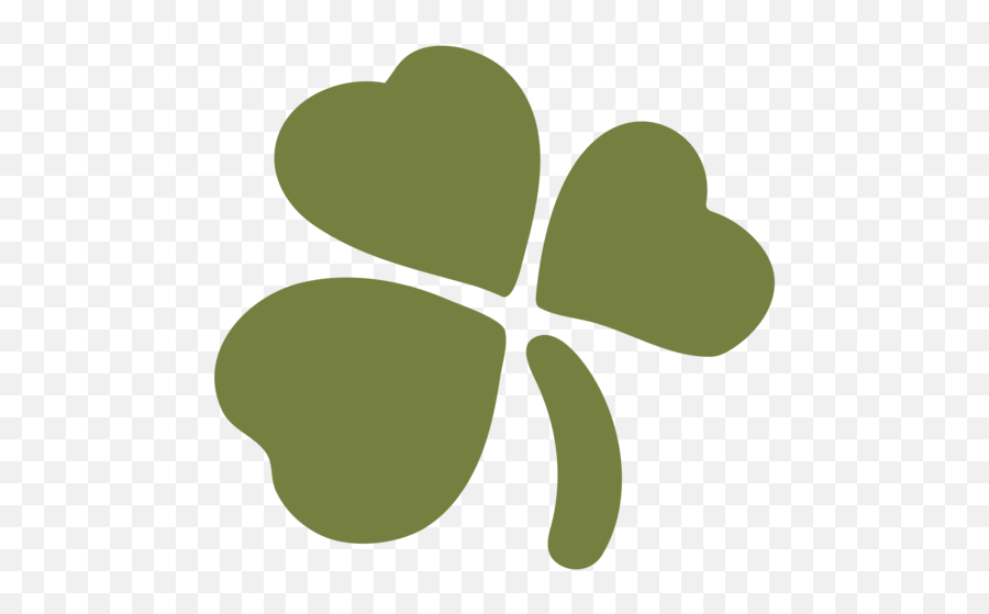 Shamrock Emoji - Trifoglio Irlandese Png,Shamrock Emoji