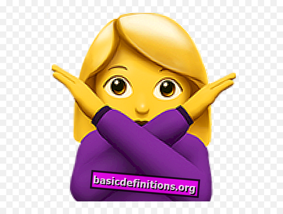 Definizione S Emozioni Ed Emoticon - Girl Crossing Arms Emoji,Dogeza Emoji