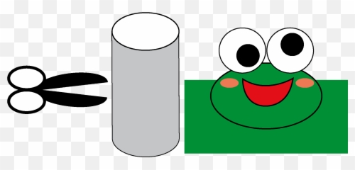 Frosch was machst du zuerst auf Der und der - Aus Klopapierrolle Basteln Emoji
