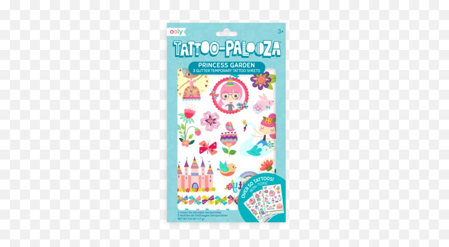 Temporary Tattoos U2013 Tagged Princess U2013 Wwwshoptherocketcom - Ooly Tattoo Palooza Emoji,Tattoo Emoji