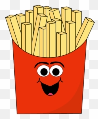 Cartoon French Fries - N Mu Emoji,French Fry Emoji