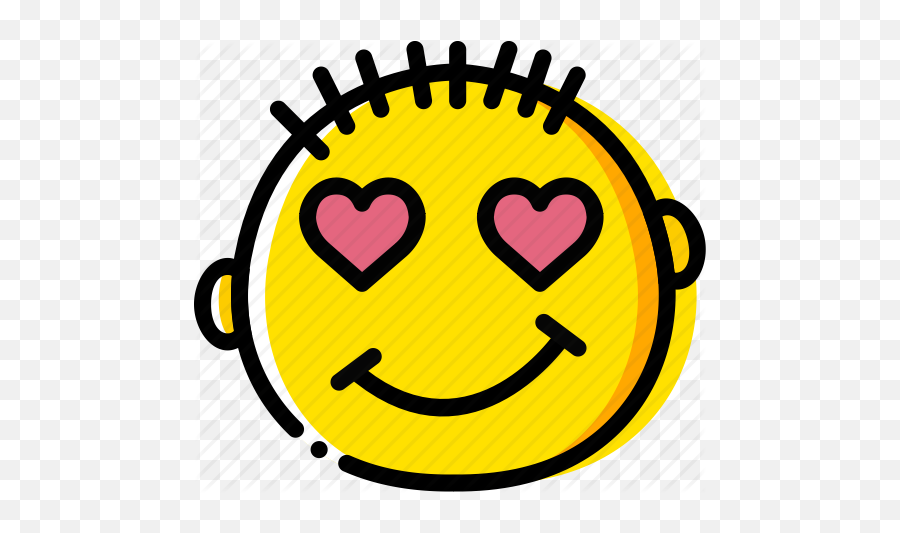 Emoji Emoticon Face In Love Icon - Download On Iconfinder Emoji Desperate,Necklace Emoji