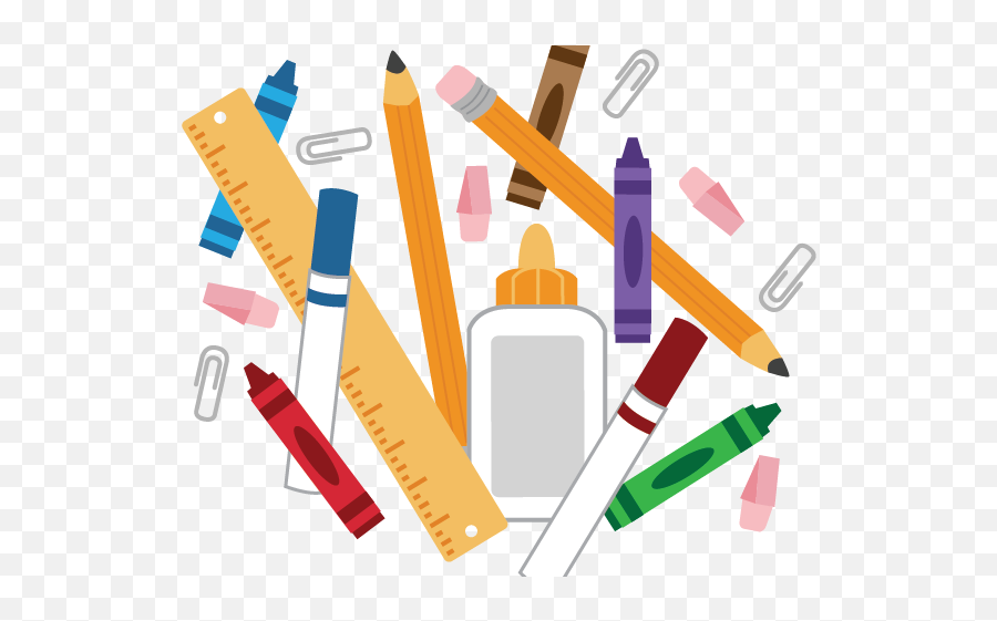 School - Arts And Crafts Transparent Emoji,Emoji School Supplies