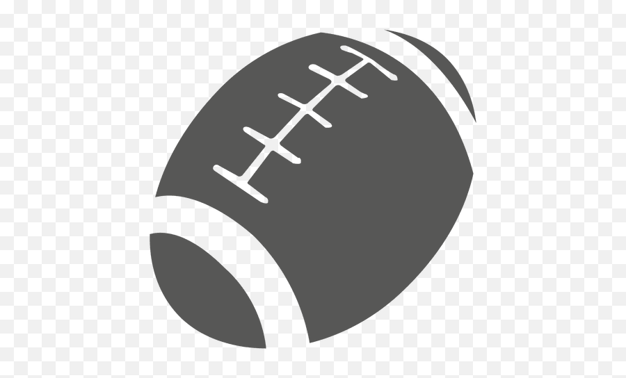 Rugby Ball Icon Silhouette - For Baseball Emoji,Rugby Ball Emoji