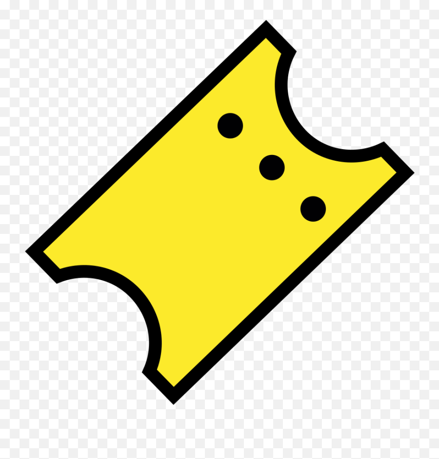 Openmoji - Icon Ticket Png Emoji,Ab Emoji