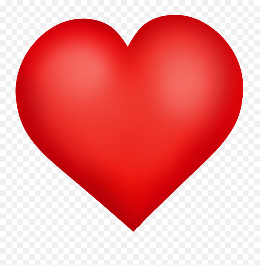 Valentines Day Hearts Valentine Graphics - Big Red Heart Emoji,Valentine Emoticon