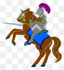 Free Knight Clipart Download Art - And Horse Transparent Emoji