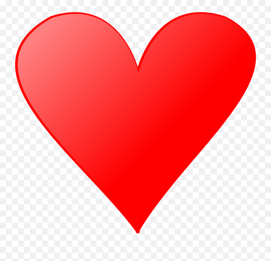 Clipart Heart Sign Transparent - Card Symbols Heart Emoji,Trans Heart Emoji