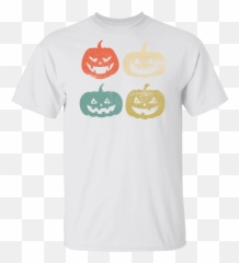 Funny Pumpkin Halloween Emoji Shirts Gift - Hard Rock Cafe Grey T Shirt,Emoji Shirts