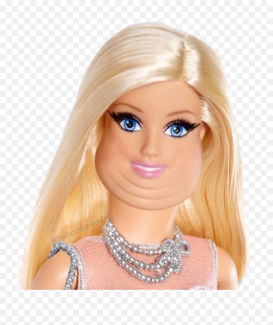 Barbie Fat Meme Freetoedit - Barbie Sticker Whatsapp Emoji,Barbie Emoji