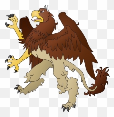 Griffin Heraldic Myth Poland Rampant - Colors Of A Emoji