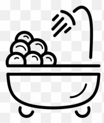 Bathtub Shower Free Vector - Clip Art Emoji