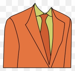 Orange Disco Suit Vector Clipart Image - Orange Suit Clipart Emoji,Rosie The Riveter Emoji