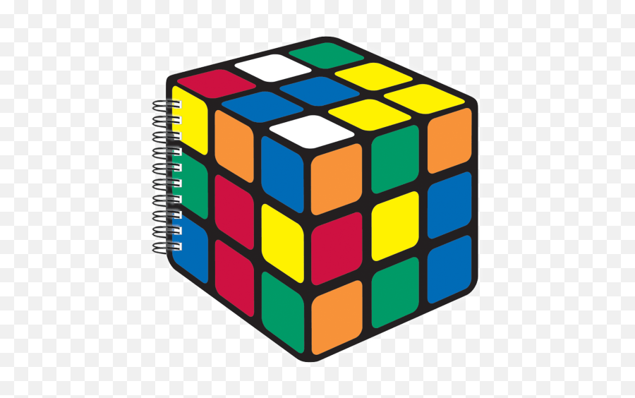 Rubiks Cube Scented Notebook - Rubix Cube Clip Art Emoji,Rubik's Cube Emoji