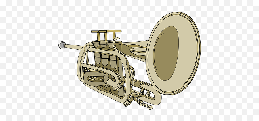 Free Trumpet Music Illustrations - Trumpet Clip Art Emoji,Tuba Emoji